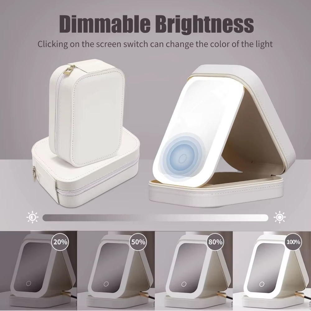 Periodicali Travel Makeup Mirror Periodicali Travel Mirror Periodicali Travel Makeup with Lights