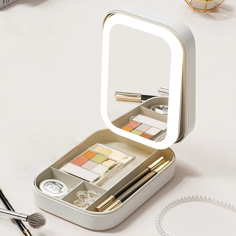 Periodicali Travel Makeup Mirror Periodicali Travel Mirror Periodicali Travel Makeup with Lights