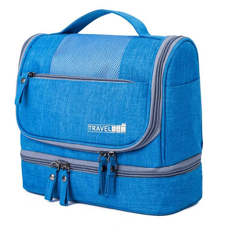 Designer Hanging Toiletry Bag Travel Cosmetics Bag Waterproof Oxford Organizer for Travel Accessories Toiletry Kit for Men Women