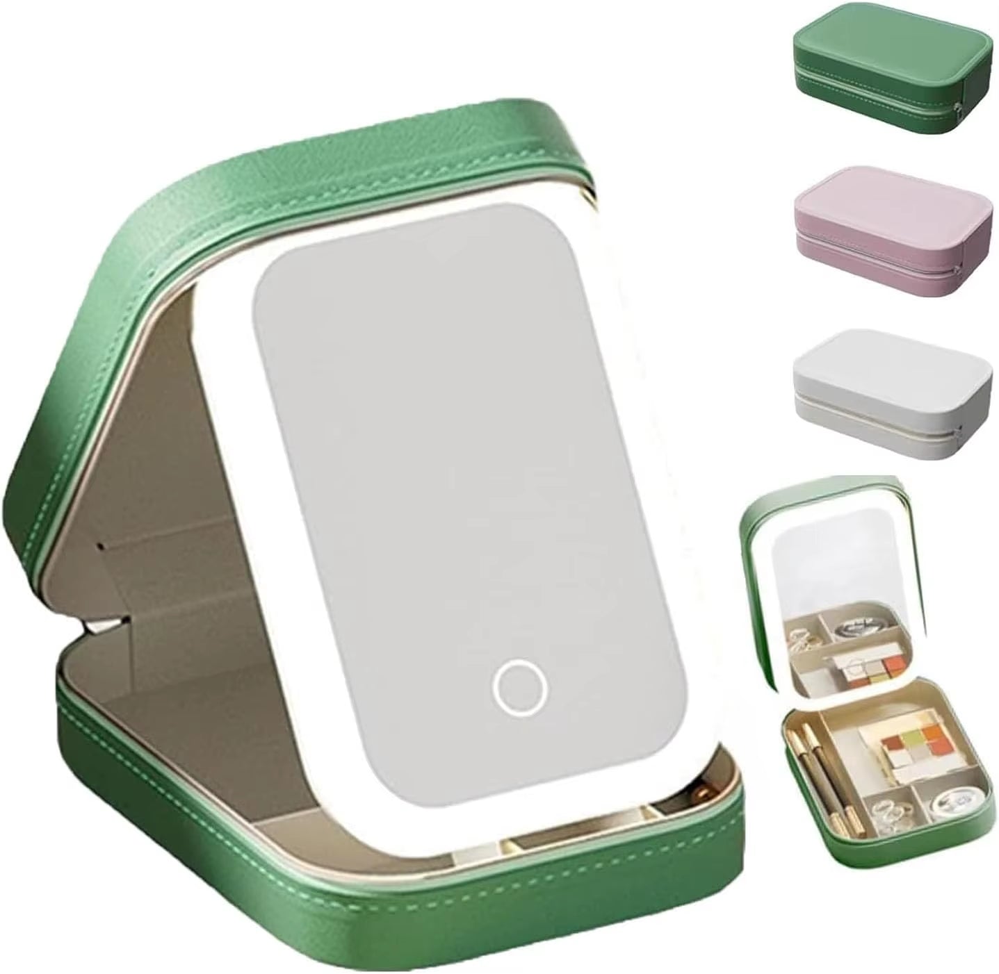 Periodicali Travel Makeup Mirror Periodicali Travel Mirror Periodicali Travel Makeup with Lights