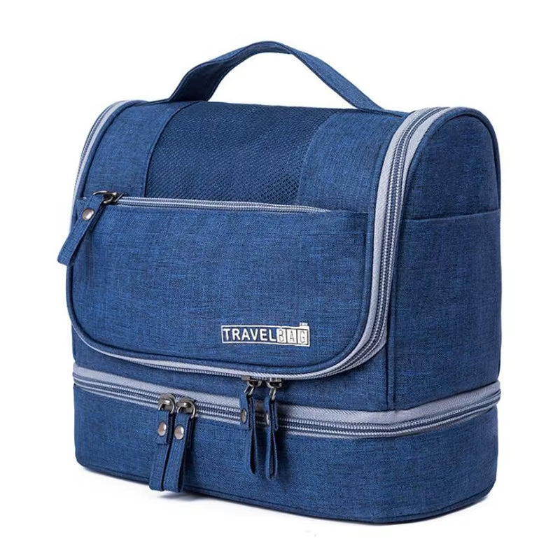 Designer Hanging Toiletry Bag Travel Cosmetics Bag Waterproof Oxford Organizer for Travel Accessories Toiletry Kit for Men Women