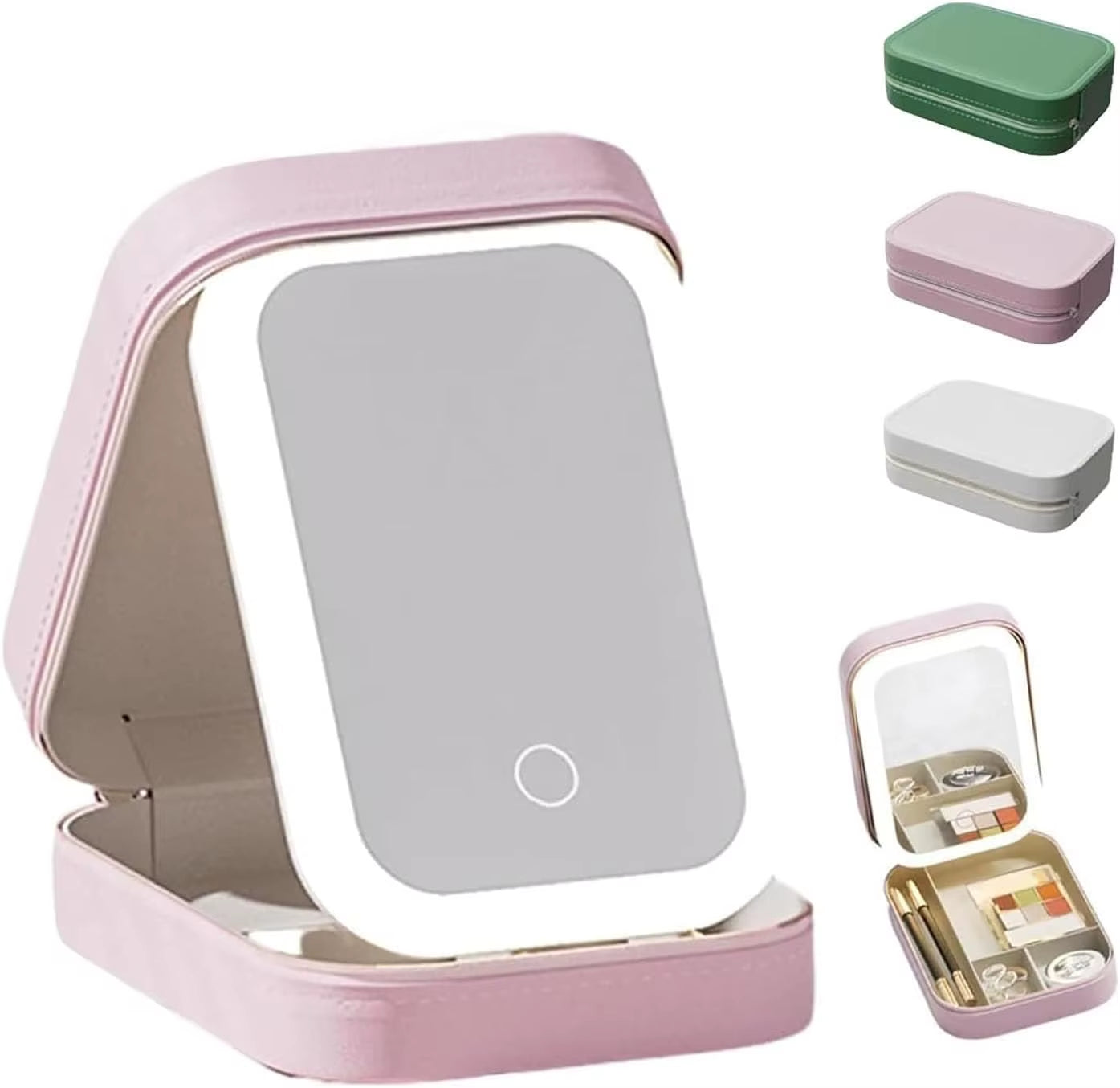 Periodicali Travel Makeup Mirror Periodicali Travel Mirror Periodicali Travel Makeup with Lights